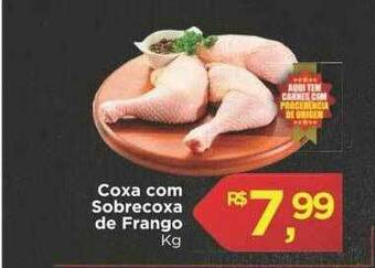 Supermercado Lavapés Coxa Com Sobrecoxa De Frango Kg oferta