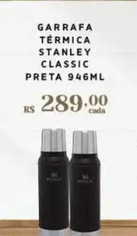 Garrafa Térmica Stanley Classic Preta 946ml