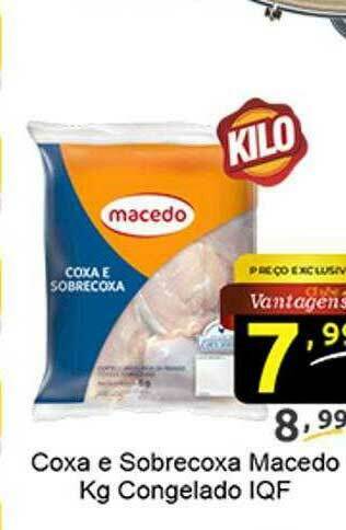 Dubom Supermercados Coxa E Sobrecoxa Macedo Kg Congelado Iqf oferta