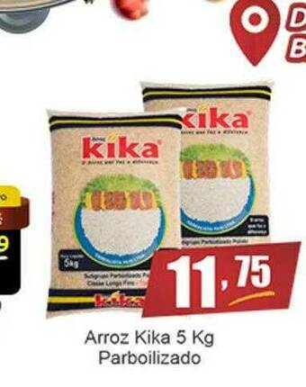 Dubom Supermercados Arroz Kika Parboilizado oferta