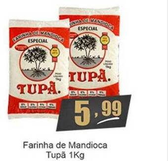 Dubom Supermercados Farinha De Mandioca Tupä oferta