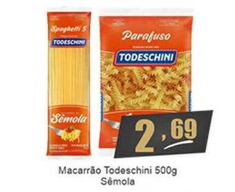 Dubom Supermercados Macarrão Todeschini Sêmola oferta