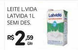 Supermercado Vitorino Leite L. Vida Latvida Semi Des. oferta