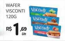 Supermercado Vitorino Wafer Visconti oferta