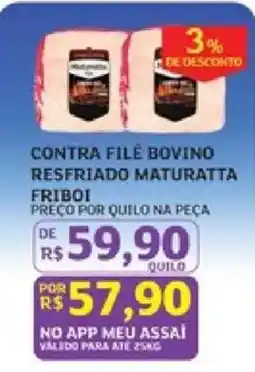 Assaí Atacadista Contra filé bovino resfriado maturatta friboi oferta