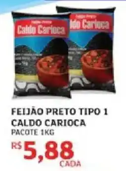 Assaí Atacadista Feijão preto tipo 1 caldo carioca oferta