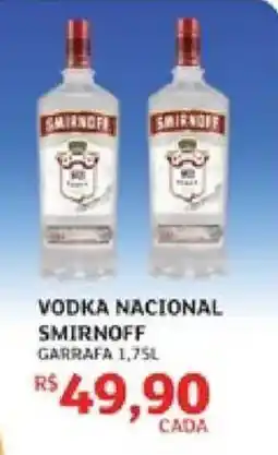 Assaí Atacadista Vodka nacional smirnoff oferta