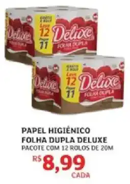 Assaí Atacadista Papel higiênico folha dupla deluxe oferta