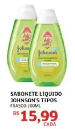 Assaí Atacadista Sabonete líquido johnson's tipos oferta
