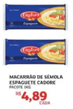 Assaí Atacadista Macarrão de sêmola espaguete cadore oferta