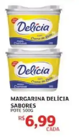 Assaí Atacadista Margarina delícia sabores oferta