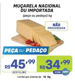 Prezunic Muçarela nacional ou importada oferta