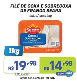 Prezunic Filé de coxa e sobrecoxa de frango seara oferta