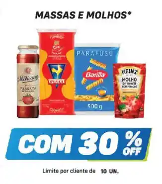 Massas e molhos