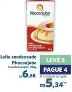Sam's Club Piracanjuba - leite condensado oferta
