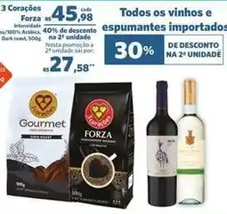 Sam's Club Gourmet - 3 corações forza oferta