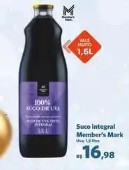 Sam's Club Member's mark - suco integral oferta