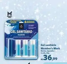 Sam's Club Member's mark - gel sanitário oferta