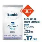 Sam's Club Itambé - leite em pó natural oferta