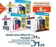 Sam's Club Leve - bebida lactea fit parmalat oferta