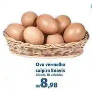 Sam's Club Caipira - ovo vermelho caipira enavis oferta
