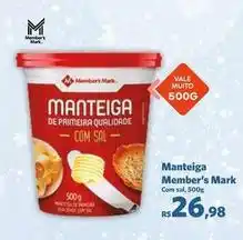 Sam's Club Vale - manteiga oferta