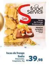 Sam's Club Sadia - iscas de frango oferta