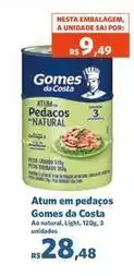 Sam's Club Gomes da costa - atum em pedaços oferta
