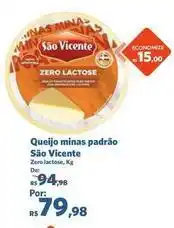 Sam's Club São vicente - queijo minas padrão oferta
