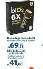 Sam's Club Barra - de proteína bio2 oferta