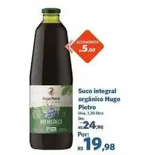 Sam's Club Hugo pietro - suco integral orgánico oferta