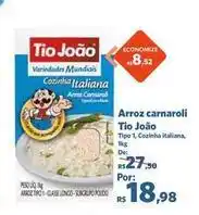 Sam's Club Tio joão - arroz carnaroli oferta
