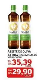 Assaí Atacadista Gallo - azeite de oliva extravirgem oferta