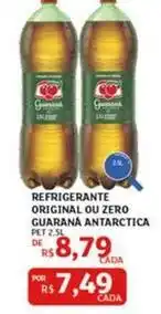 Assaí Atacadista Guaraná antarctica - refrigerante original ou zero oferta
