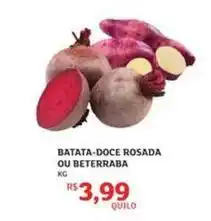Assaí Atacadista Batata-doce rosada ou beterraba oferta