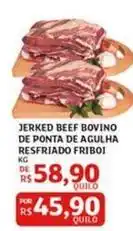 Assaí Atacadista Friboi - jerked beef bovino de ponta de agulha resfriado oferta