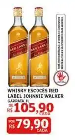 Assaí Atacadista Johnnie walker - whisky escoces red label oferta