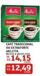 Assaí Atacadista Melitta - cafe tradicional ou extraforte oferta