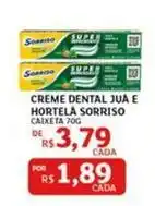 Assaí Atacadista Sorriso - creme dental jua e hortela oferta