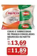 Assaí Atacadista Natto - coxas e sobrecoxas de frango congeladas mauricéa oferta