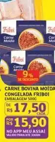 Assaí Atacadista Friboi - carne bovina moida congelada oferta