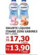 Assaí Atacadista Itambé - iogurte liquido zero sabores oferta