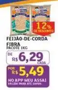 Assaí Atacadista Fibra - feijao-de-corda fibra oferta