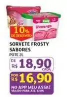 Assaí Atacadista Frosty - sorvete sabores oferta