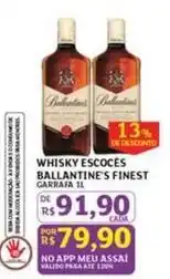 Assaí Atacadista Meu - whisky escoces ballantine's finest oferta