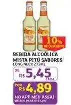 Assaí Atacadista Pitú - bebida alcoolica mista sabores oferta