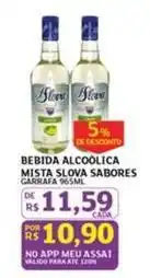 Slova - bebida alcoólica mista sabores