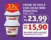 Assaí Atacadista Bom - creme de avela com cacau principio oferta