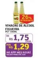 Assaí Atacadista Figueira - vinagre de alcool oferta