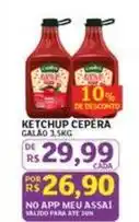 Assaí Atacadista Cepêra - ketchup oferta